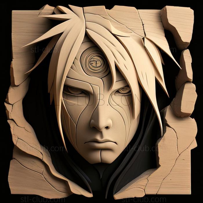 3D model Sasuke Utiha from Naruto (STL)